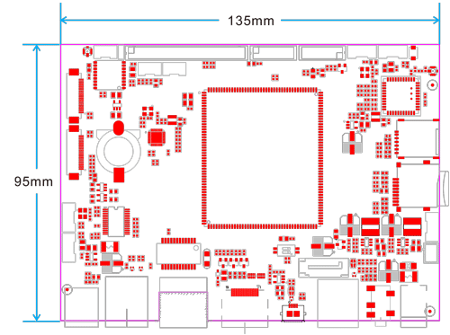 EM3566-PCB-dimension