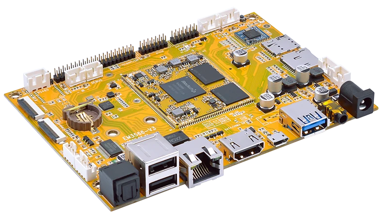 RK3566 single board conputer-angle