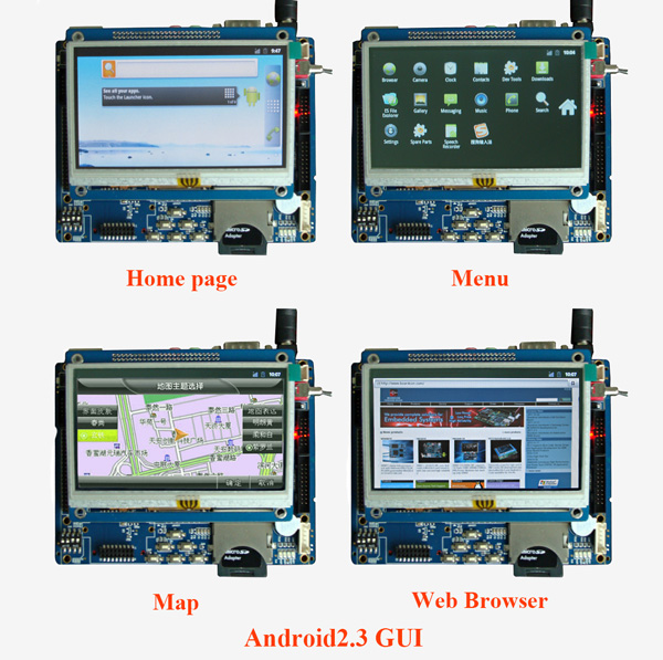 SBC6410 Android GUI