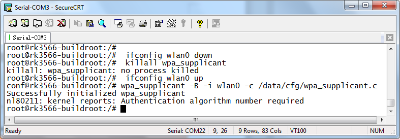 wifi restart and connect