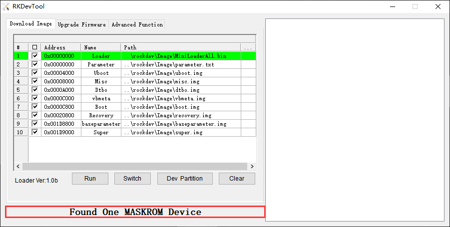 Found_maskrom_Device