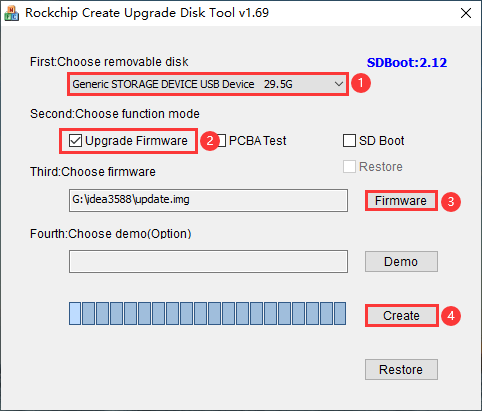 Make SD Upgrade Card